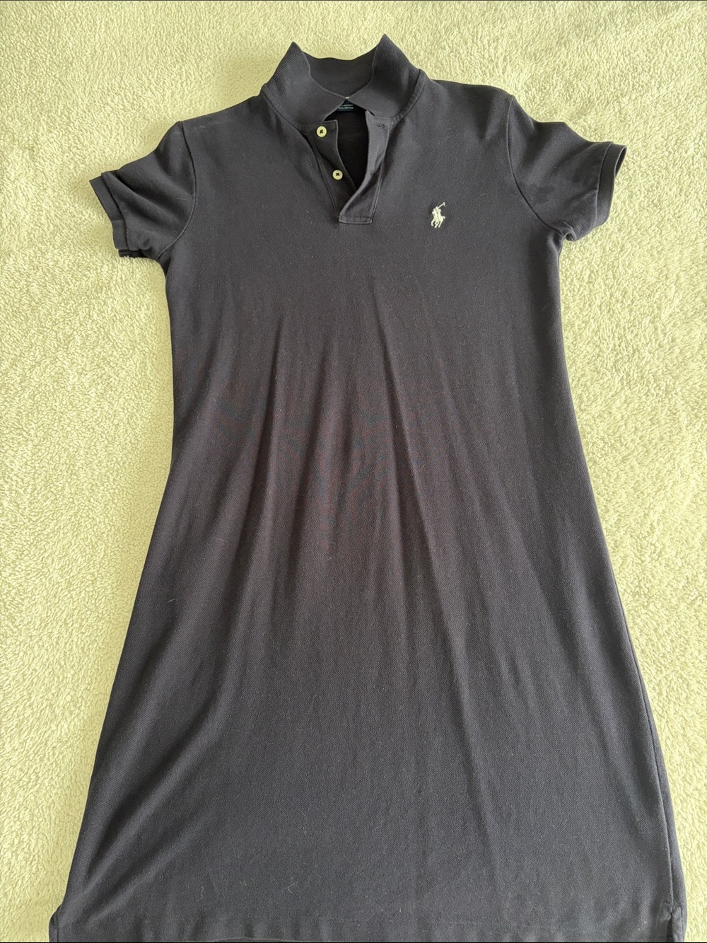 Vintage Ralph Lauren Navy Polo Shirt Dress